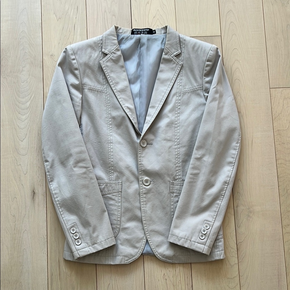 Men's Beige Blazer